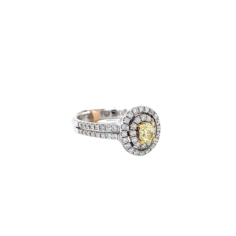 14kt White Gold .83 tw Diamond Ring