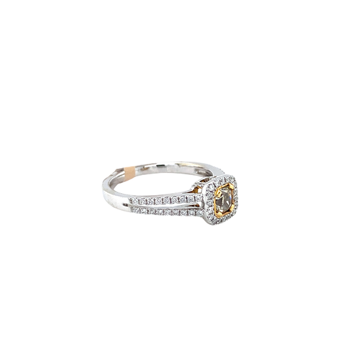 14kt White Gold .90 tw Diamond Ring