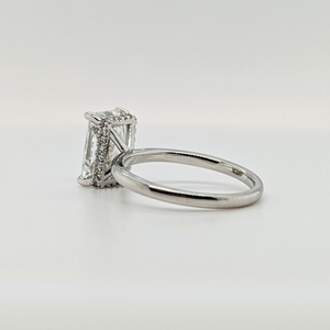 3ct Radiant Cut Engagement Ring - Special Price