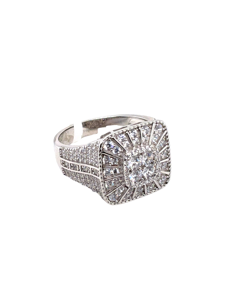 Sterling Silver Ring with CZ