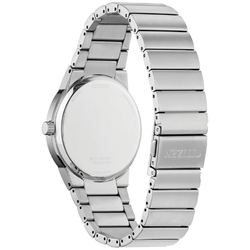 Citizen Axiom Blue Dial Stainless Steel Watch BM7580-51L