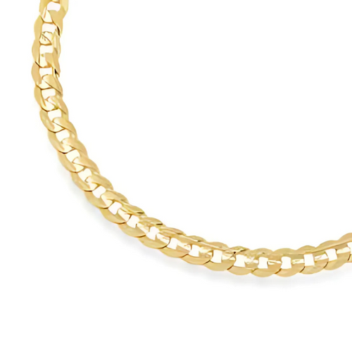 10kt Yellow Gold 9" Curb Bracelet
