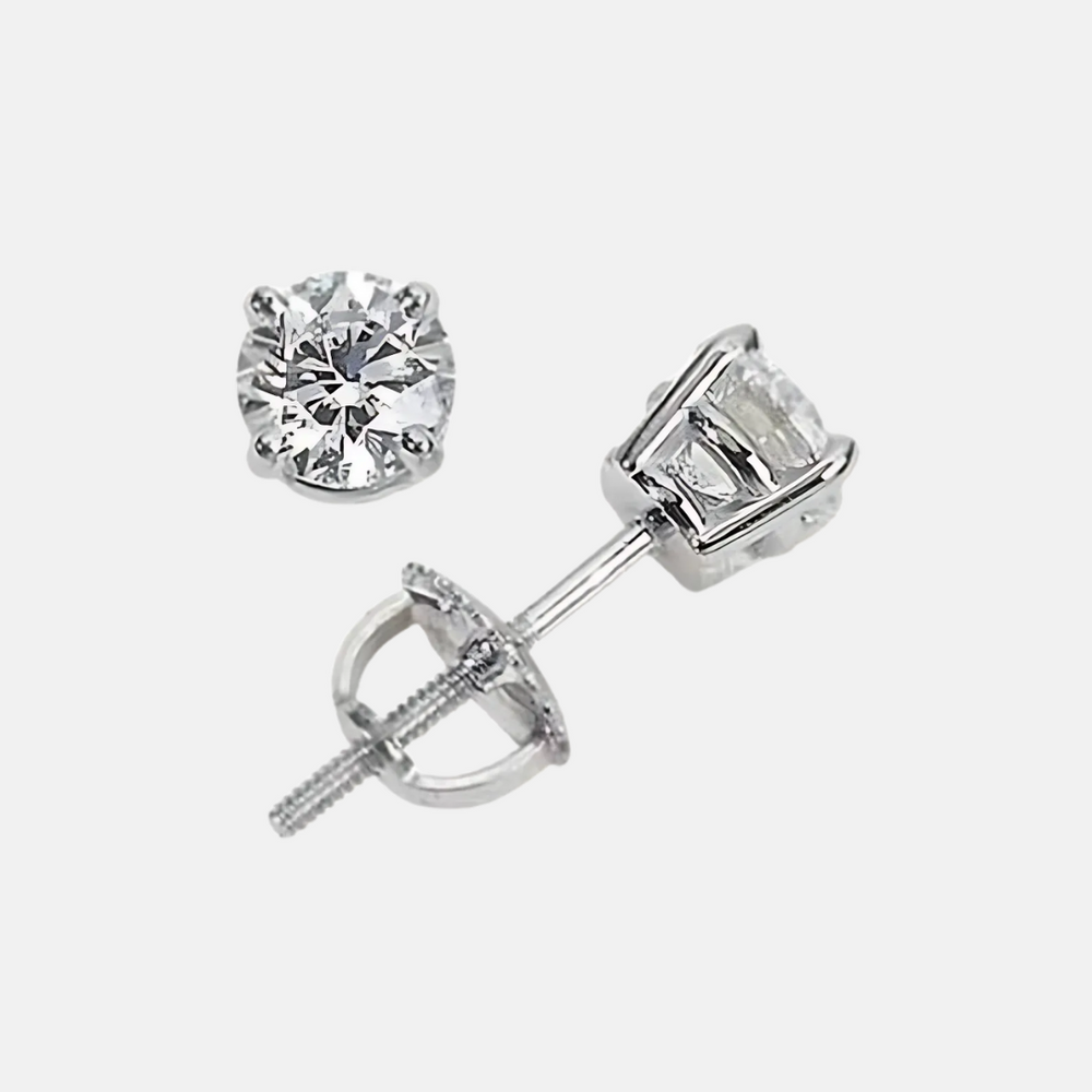 0.50CT Lab Grown Diamond Earrings - Special Price