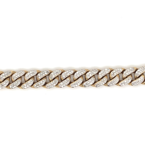 10KT Yellow Gold Natural Diamond 4.20TW Bracelet