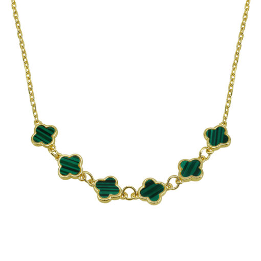 Gold Plated Sterling Silver Fancy Necklace