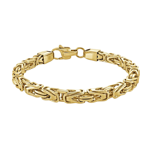 Italgem Stainless Steel Gold Plated Bracelet