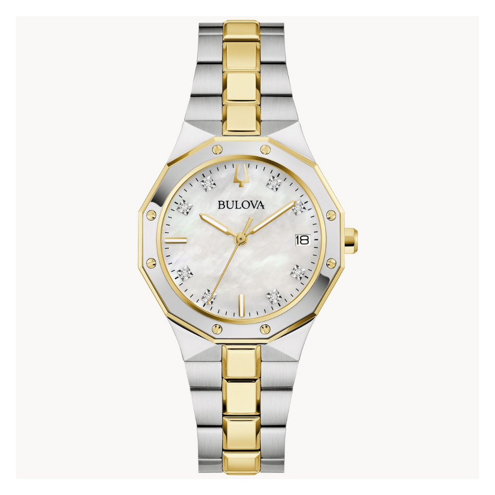 Bulova Prestige with Diamonds Ladies Watch - 98P234