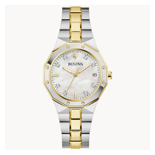 Bulova Prestige with Diamonds Ladies Watch - 98P234