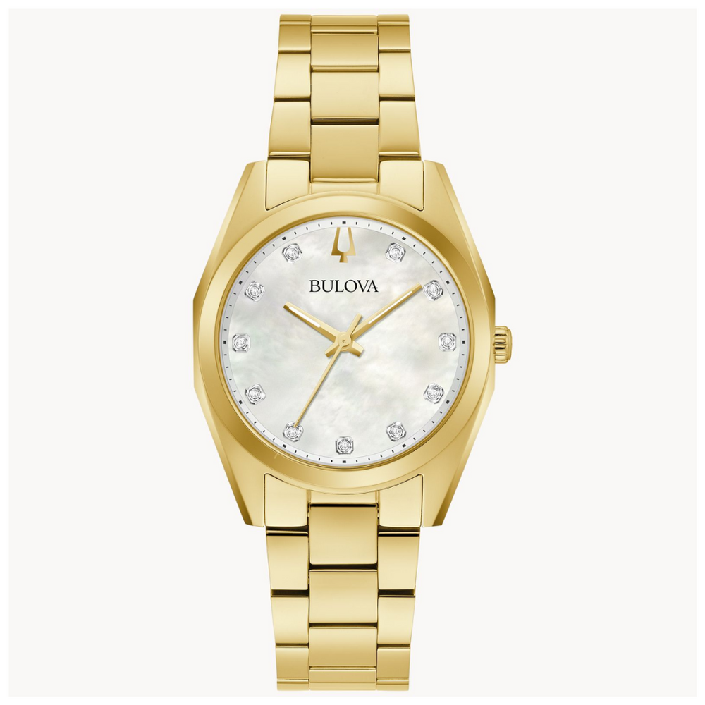 Bulova Surveyor with Diamonds Ladies Watch - 97P172