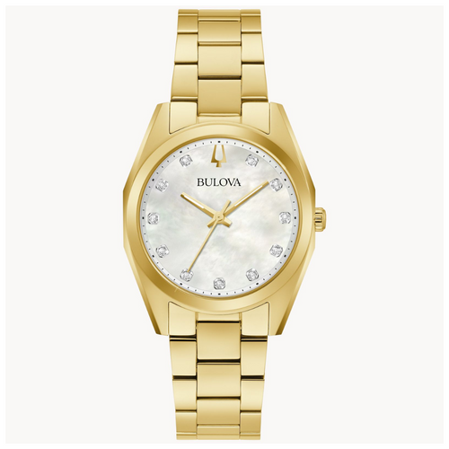 Bulova Surveyor with Diamonds Ladies Watch - 97P172