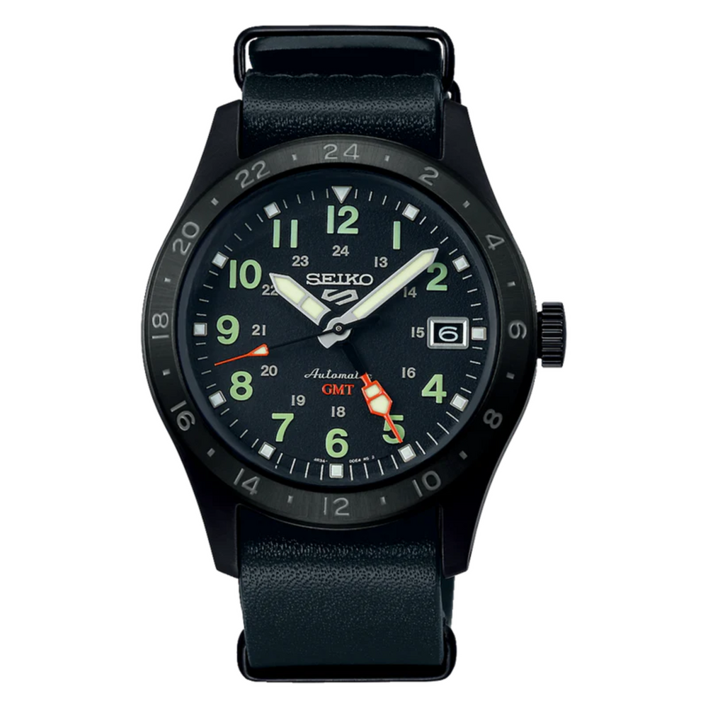 Seiko Men's 5 Sports Field GMT Watch - SSK025K1
