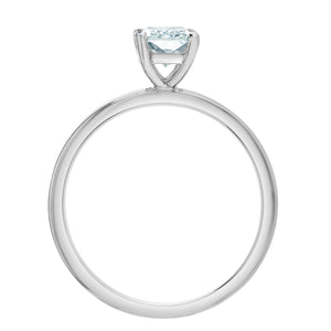 The Petite Peg - Radiant Cut Lab Grown Diamond Solitaire - Customizable Engagement Ring