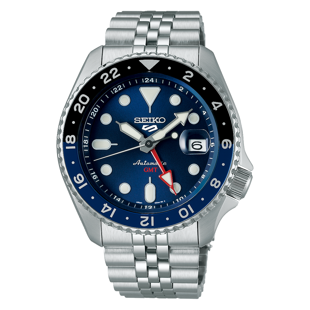 Seiko 5 Sports GMT SKX "Blueberry" Watch SSK003K1