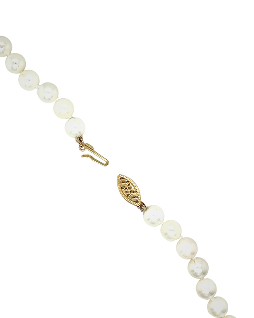 14kt Yellow Gold 10-10.5MM 18" Pearl Strand