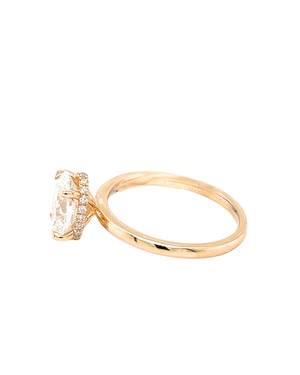 14kt Yellow Gold 1.64TDW Lab Grown Diamond Engagement Ring