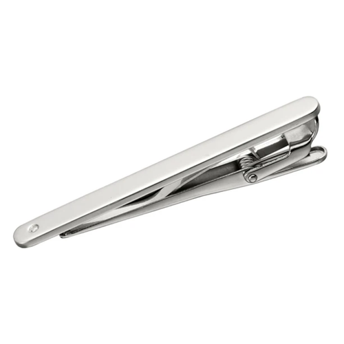 Stainless Steel Tie Bar with CZ