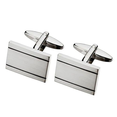 Engravable Stainless Steel Cuff Links
