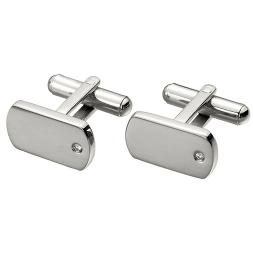 Engravable Stainless Steel Cuff Links