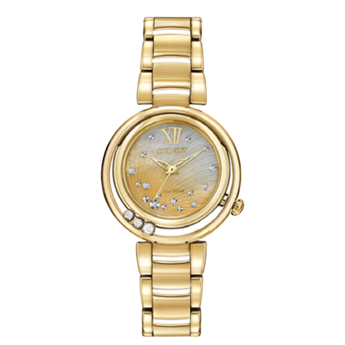 Citizen floating diamond watch clearance