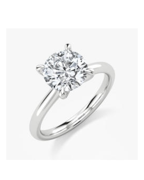 14kt White Gold 2.04TDW RBC Lab Grown Diamond Engagement Ring
