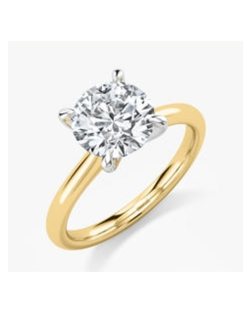 14kt Yellow Gold 2.00TDW RBC Lab Grown Diamond Engagement Ring