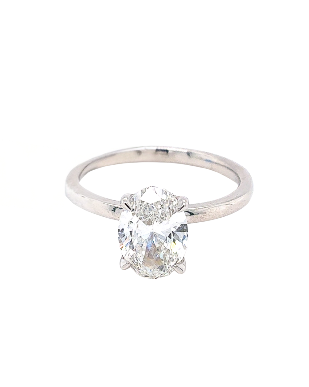 14kt White Gold 1.56TDW Lab Grown Diamond Engagement Ring