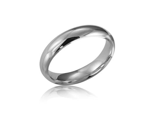 14kt White Gold 2mm CF Band
