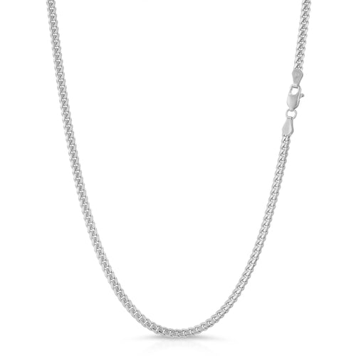 Sterling Silver 5.3mm Miami Cuban Chain 22"