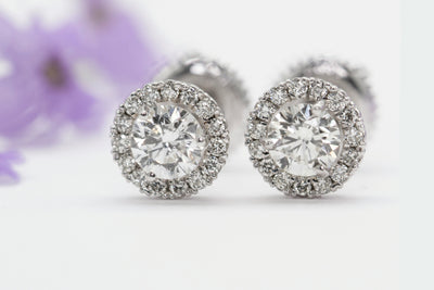 Lab Grown Diamond Earrings