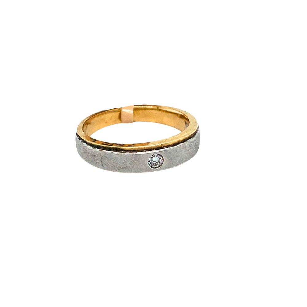10kt two-tone gold Diamond Ring