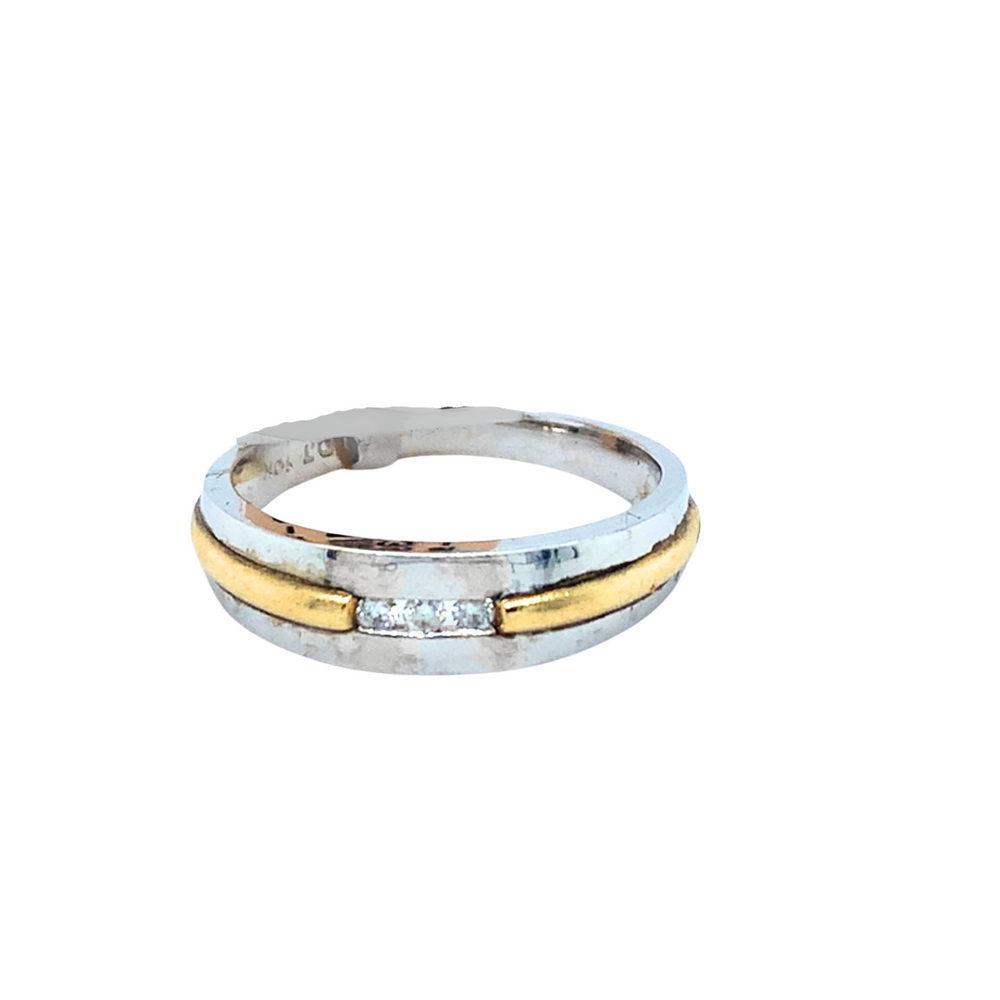 10kt two-tone gold Diamond Ring