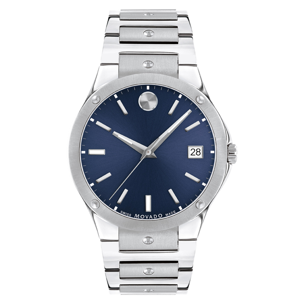 Movado SE Silver-Tone Stainless Steel Watch 0607513
