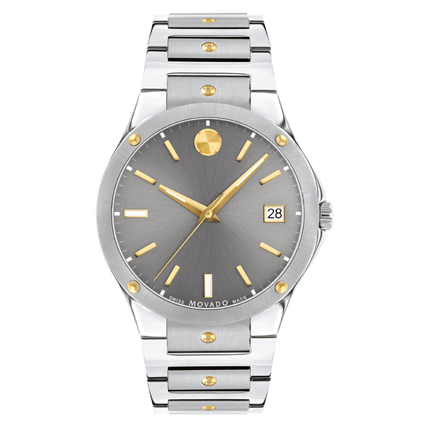 Movado SE Stainless Steel Watch 0607514