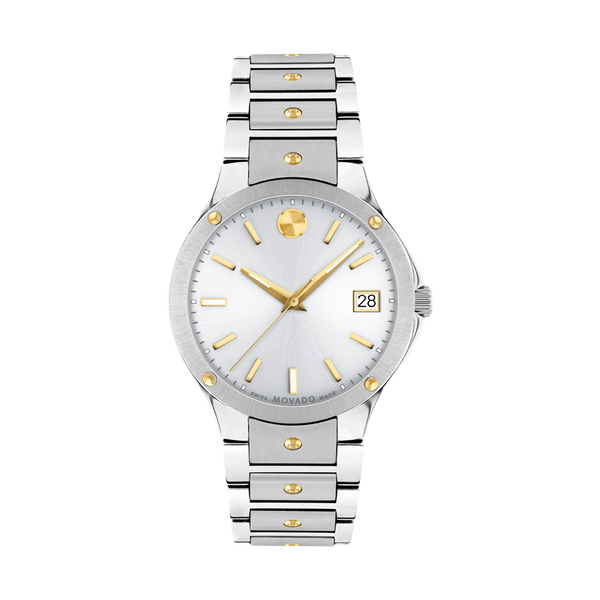 Movado SE Two-Tone Stainless Steel Watch 0607516