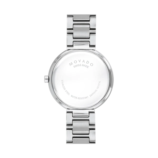 Movado Muesum Classic Stainless Steel Watch 0607518 Final Sale