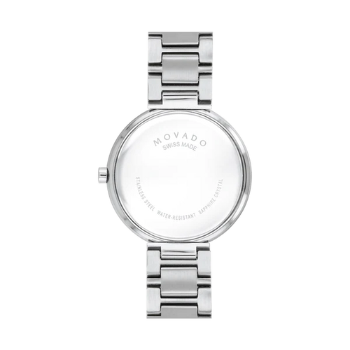 Movado Muesum Classic Stainless Steel Watch 0607518 Final Sale