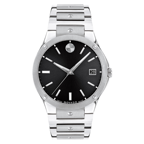 Movado SE Silver-Tone Stainless Steel Watch 0607541