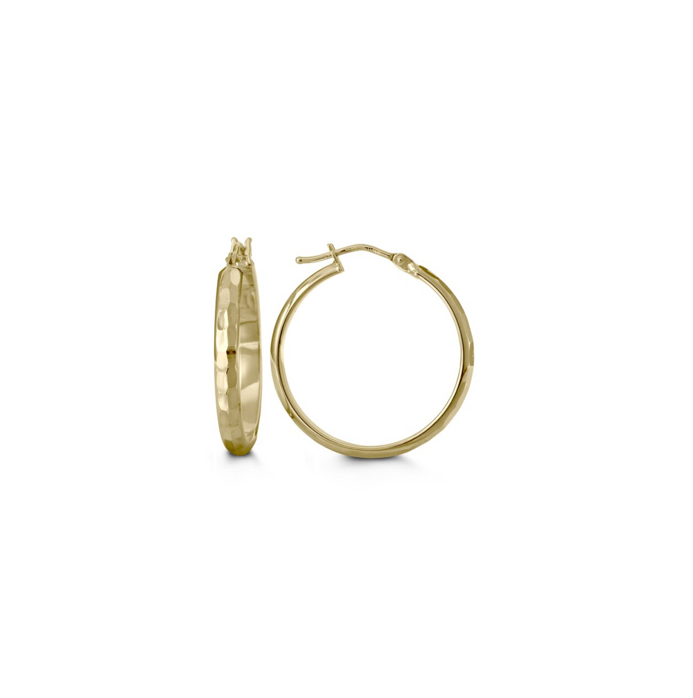 10kt Yellow Gold Hoop Earrings