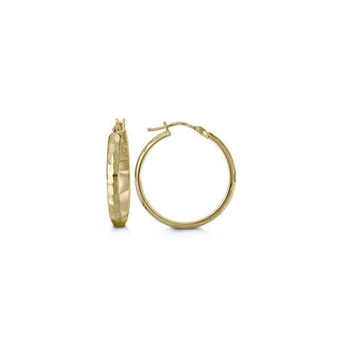 10kt Yellow Gold Hoop Earrings