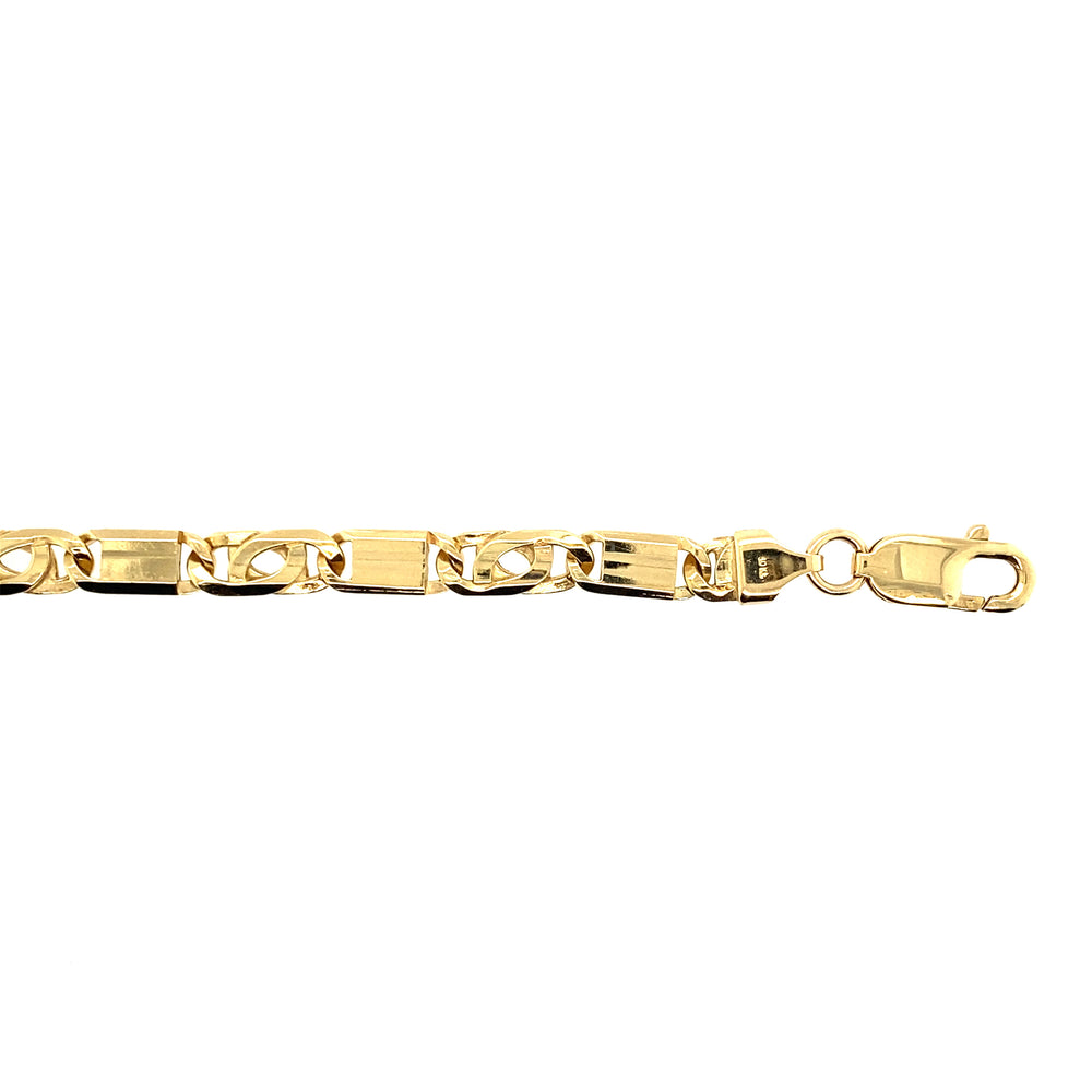 10kt Yellow Gold 6mm Fancy Bracelet