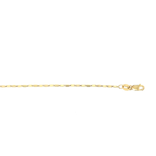 10kt Yellow Gold 2mm Fancy Bracelet