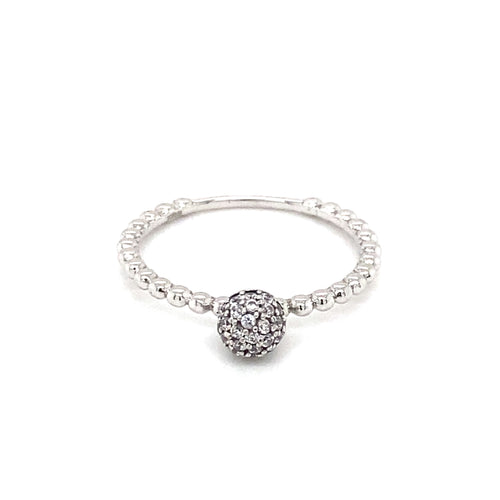10kt White Gold Fancy Ring