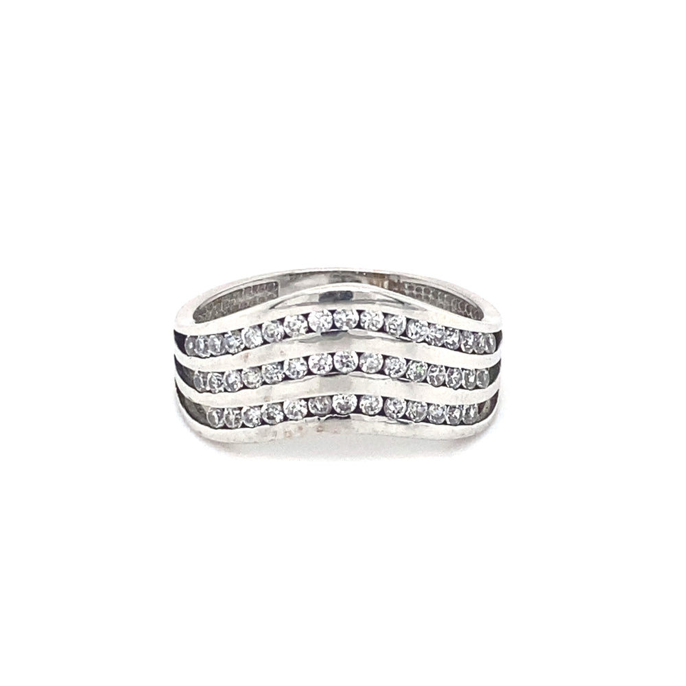 10kt White Gold Fancy Ring
