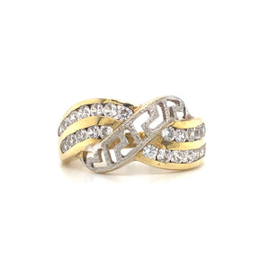 10kt Two-Tone Gold Fancy Ring
