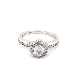 10kt White Gold Fancy Ring