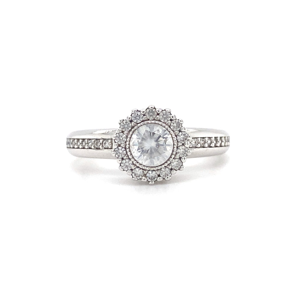 10kt White Gold Fancy Ring