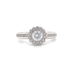 10kt White Gold Fancy Ring
