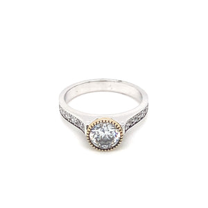 10kt Two-Tone Gold Fancy Ring