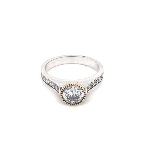 10kt Two-Tone Gold Fancy Ring