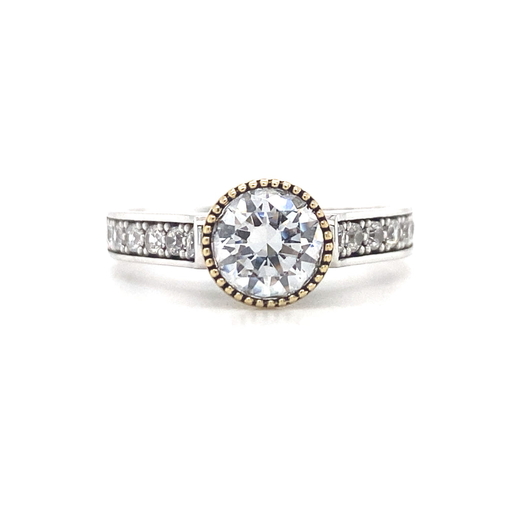 10kt Two-Tone Gold Fancy Ring